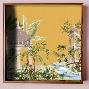 Aikya Tray - 14x14 inches - Dancing Leaf