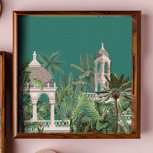 Aikya Tray Small - 10x10 inches-Dancing Leaf