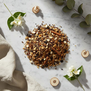 Apple Cranberry Herbal Infusion - Fruity Wellness Blend - Dancing Leaf