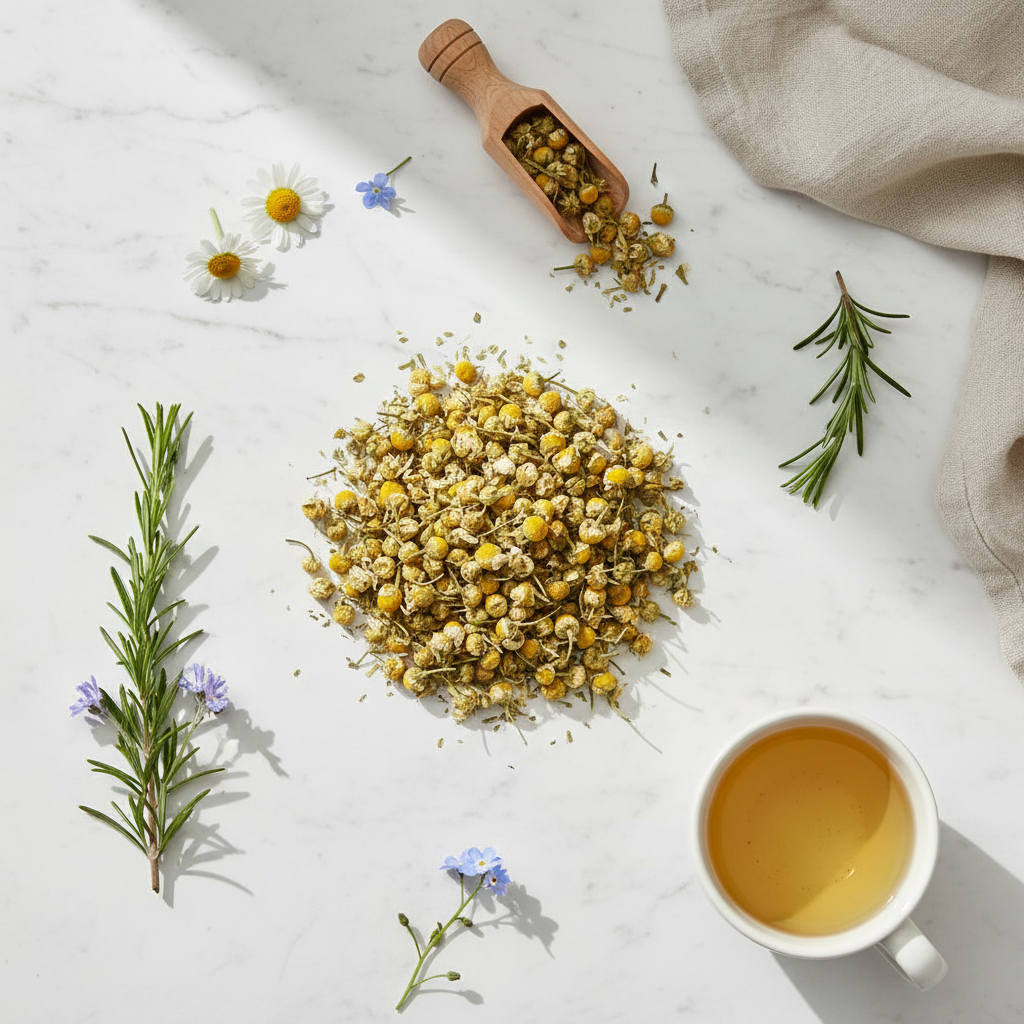 Chamomile Flowers - Pure Calming Floral Wellness-Dancing Leaf