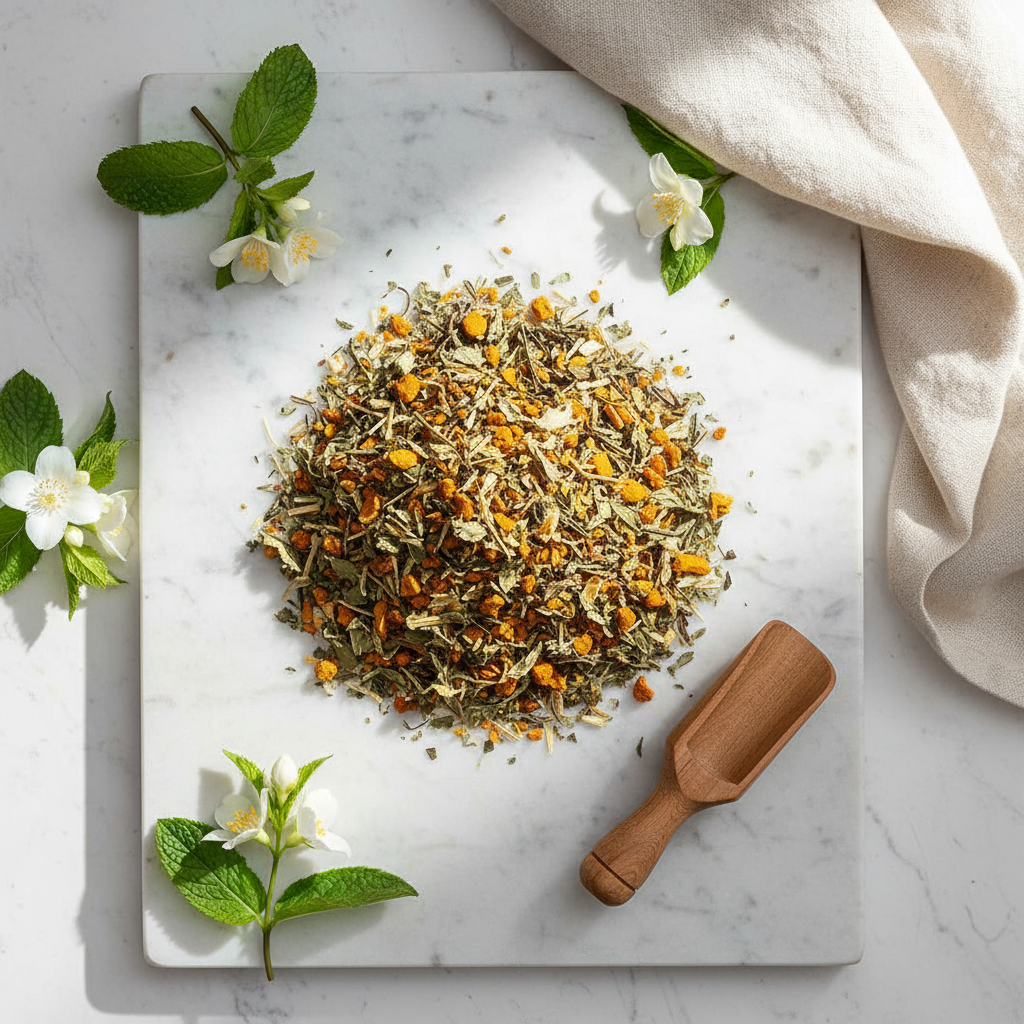 Detox Green Tea Blend - Cleansing Wellness Infusion-Dancing Leaf