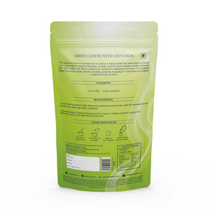 Green Coffee with Cinnamon - Wellness Blend - 200g - Dancing Leaf