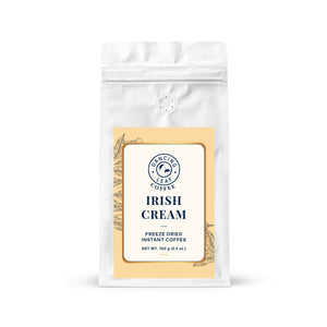 Irish Cream - Freeze Dried Instant Coffee (100g)-Dancing Leaf
