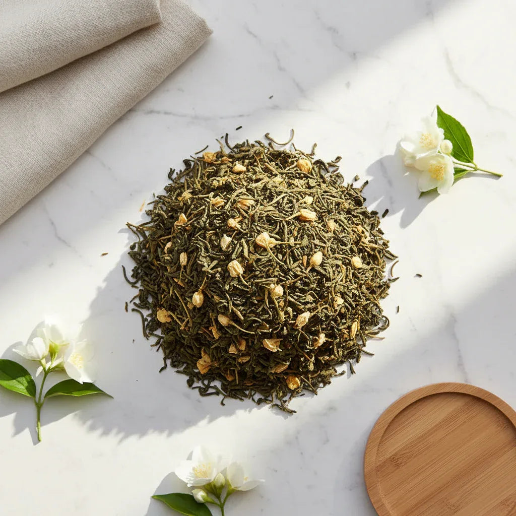 Jasmine Green Tea - Classic Floral Elegance - Dancing Leaf