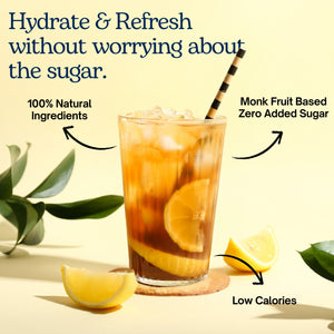 Lemon Iced Tea (200g) - Monk Fruit Base-Dancing Leaf