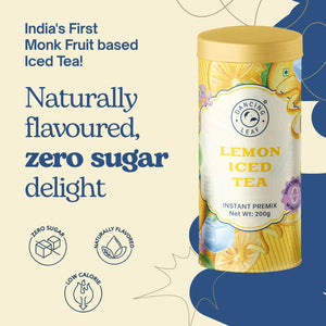 Lemon Iced Tea (200g) - Monk Fruit Base-Dancing Leaf