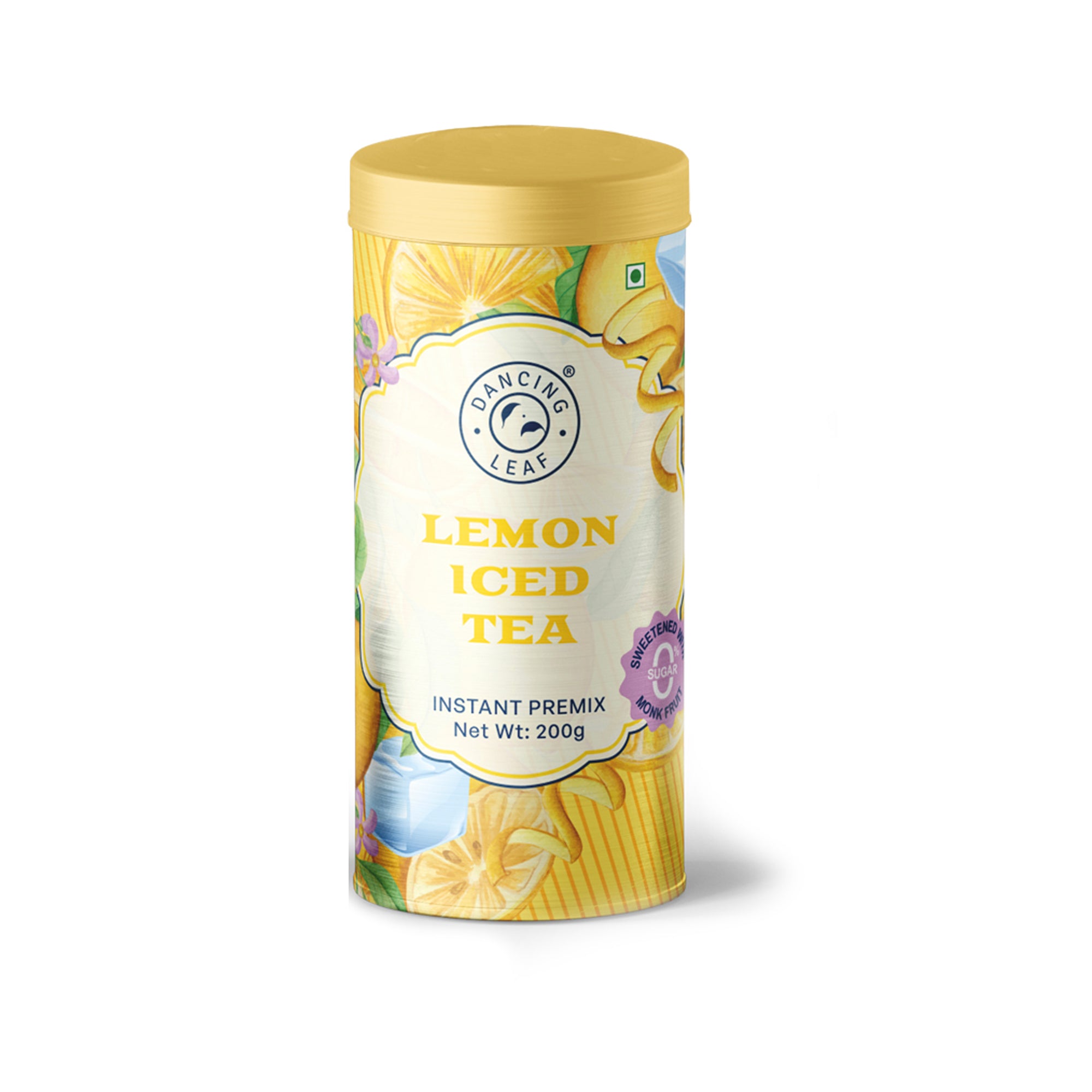 Lemon Iced Tea - Sugar Free Monk Fruit Sweetened (200g)-Dancing Leaf
