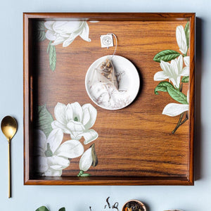 Magnolia Tray Medium - 11 x 11 - Dancing Leaf