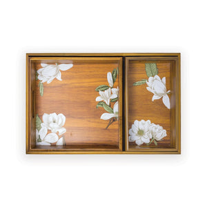 Magnolia Tray - Set of 3 - Dancing Leaf