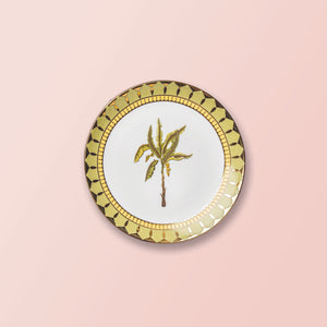 Nilaya Tapas Plates (6 Inches) - Set of 2-Dancing Leaf