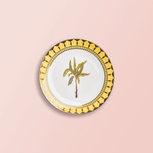 Nilaya Tapas Plates (6 Inches) - Set of 2-Dancing Leaf