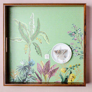 Nilaya Tray - 14x14 inches - Dancing Leaf