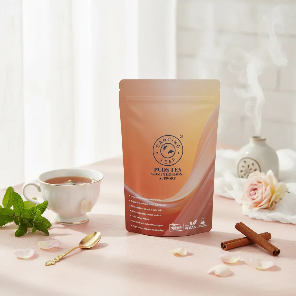 PCOS Tea - Women's Hormone Support - Ayurvedic Blend - 100g - Dancing Leaf