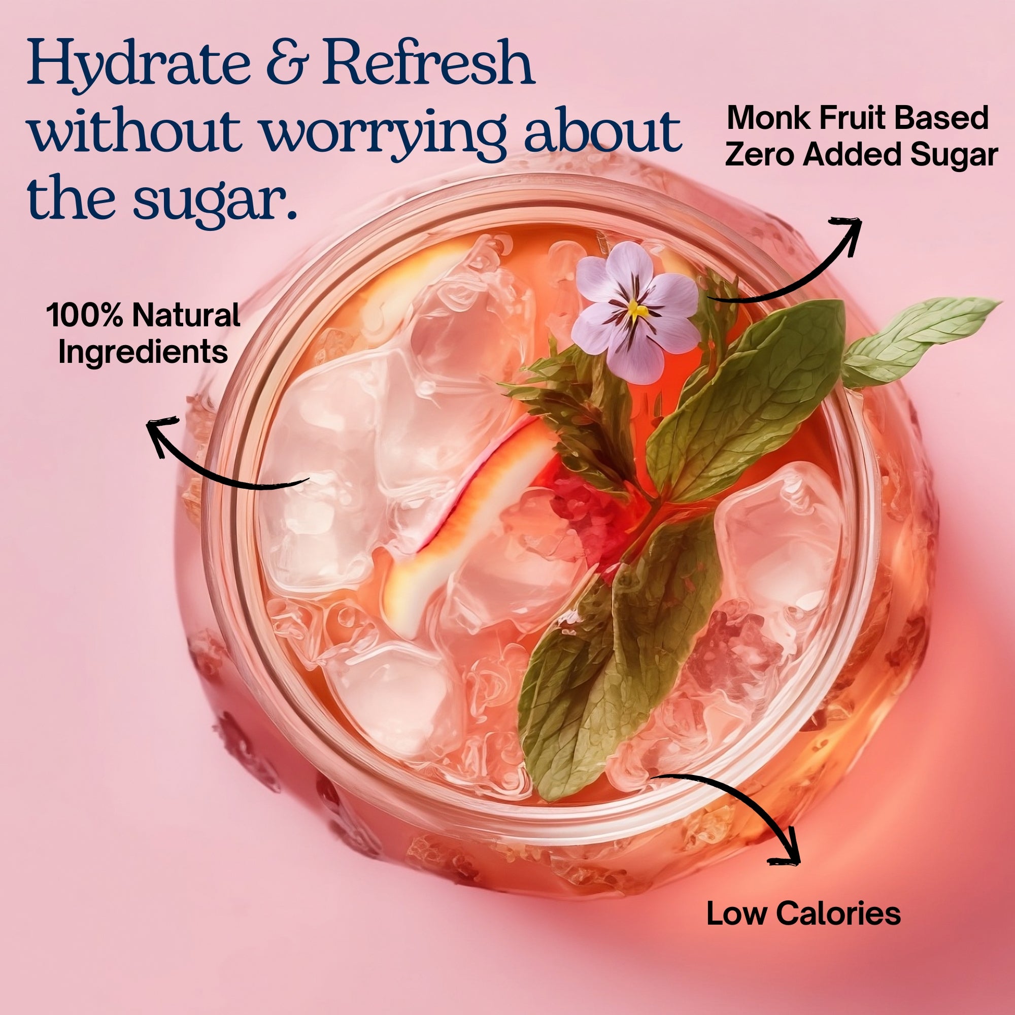 Red Melon Hibiscus (200g) - Monk Fruit Based-Dancing Leaf