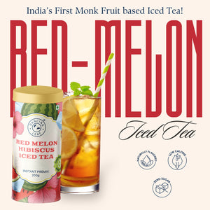 Red Melon Hibiscus (200g) - Monk Fruit Based-Dancing Leaf