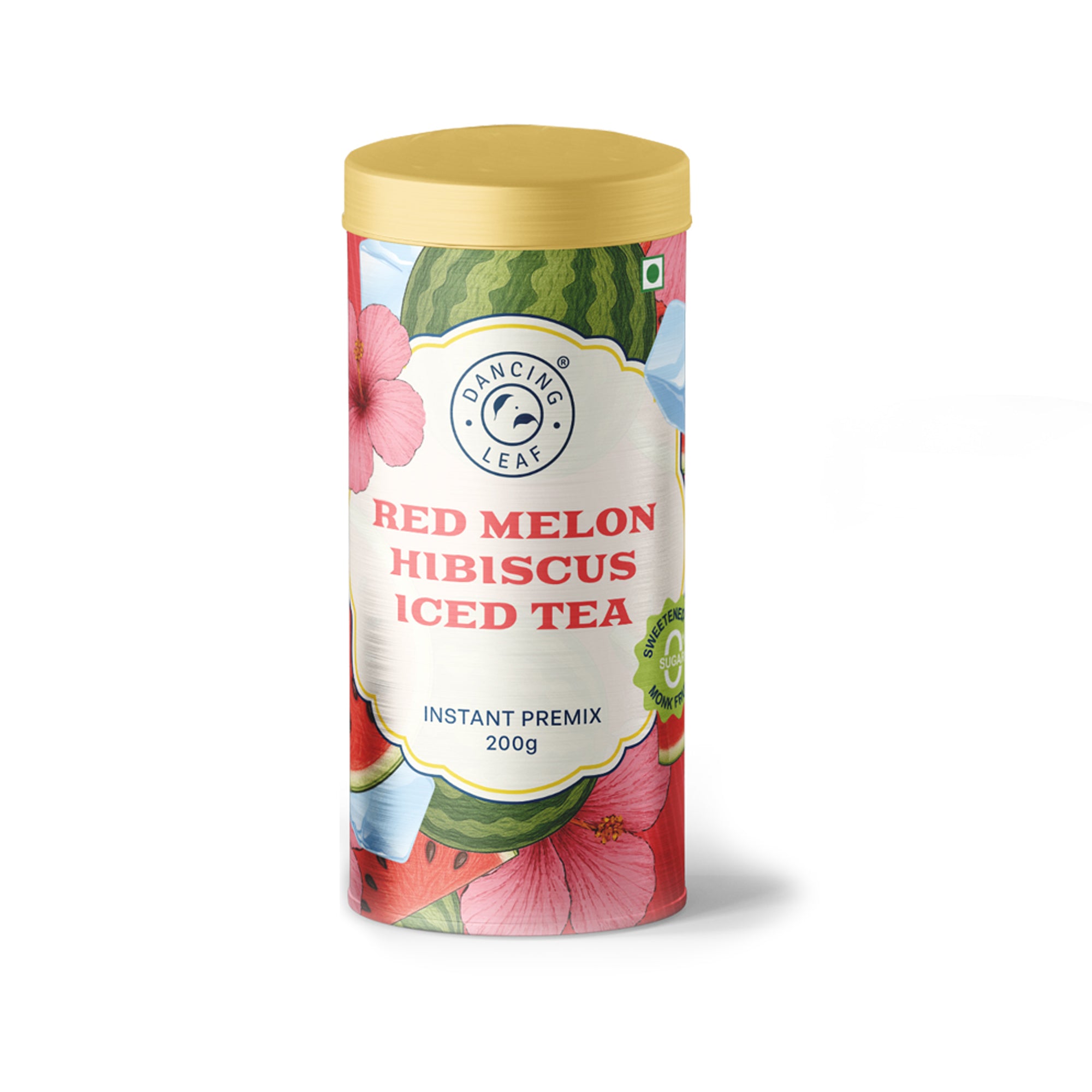Red Melon Hibiscus (200g) - Monk Fruit Based-Dancing Leaf