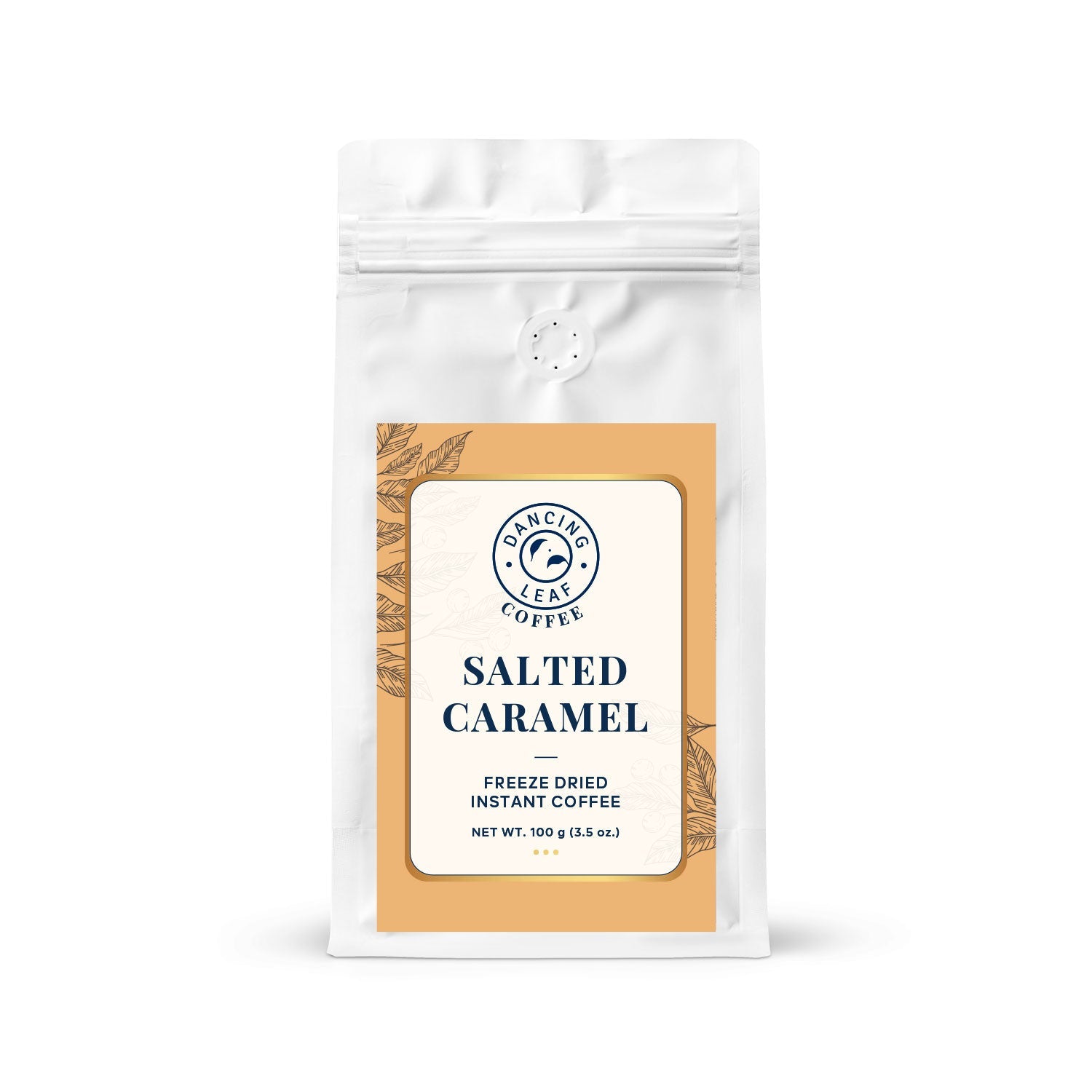 Salted Caramel Freeze Dried Instant Coffee - 100g-Dancing Leaf