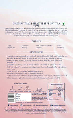 Urinary Tract Health Support Tea - 100 Gms (50 Cups)-Dancing Leaf
