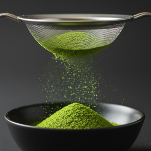 Matcha Texture Close-Up