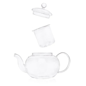 Clasico Teapot with Infuser (600ml) - Dancing Leaf