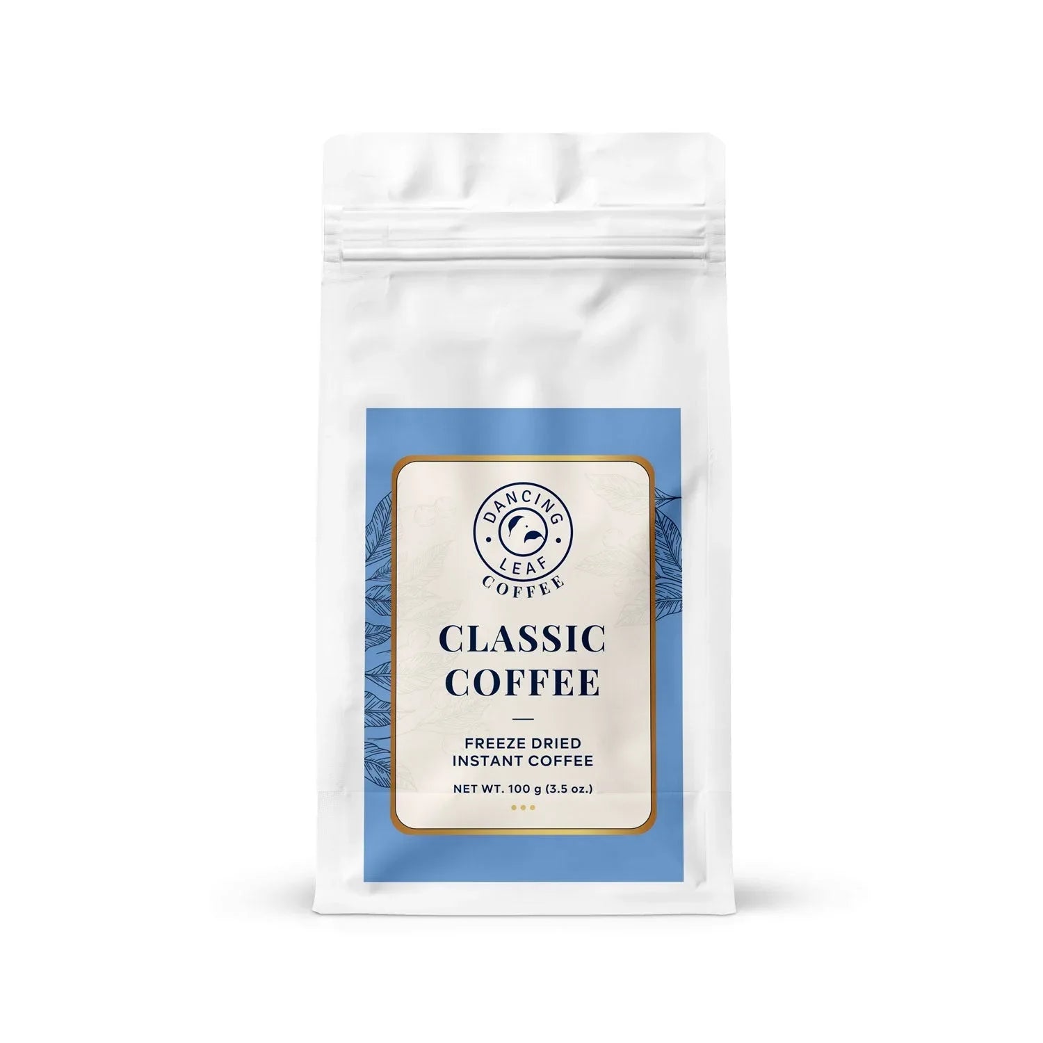 Classic Freeze Dried Instant Coffee 100g | Premium Arabica | Dancing Leaf - Dancing Leaf