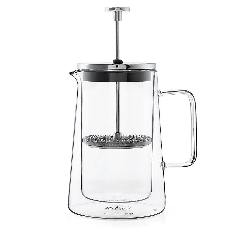 Double Walled Tea & Coffee Press (350ml)-Dancing Leaf