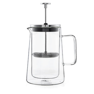 Double Walled Tea & Coffee Press (350ml)-Dancing Leaf