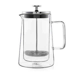 Double Walled Tea & Coffee Press (350ml)-Dancing Leaf