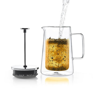 Double Walled Tea & Coffee Press (600ml)-Dancing Leaf