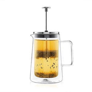 Double Walled Tea & Coffee Press (600ml) - Dancing Leaf