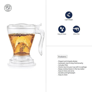 Elegante Tea Maker (550ml)-Dancing Leaf