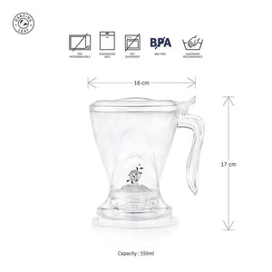 Elegante Tea Maker (550ml) - Dancing Leaf