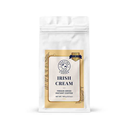 Irish Cream - Freeze Dried Instant Coffee (100g)-Dancing Leaf