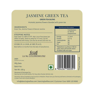 Jasmine Green Tea - Classic Floral Elegance - Dancing Leaf