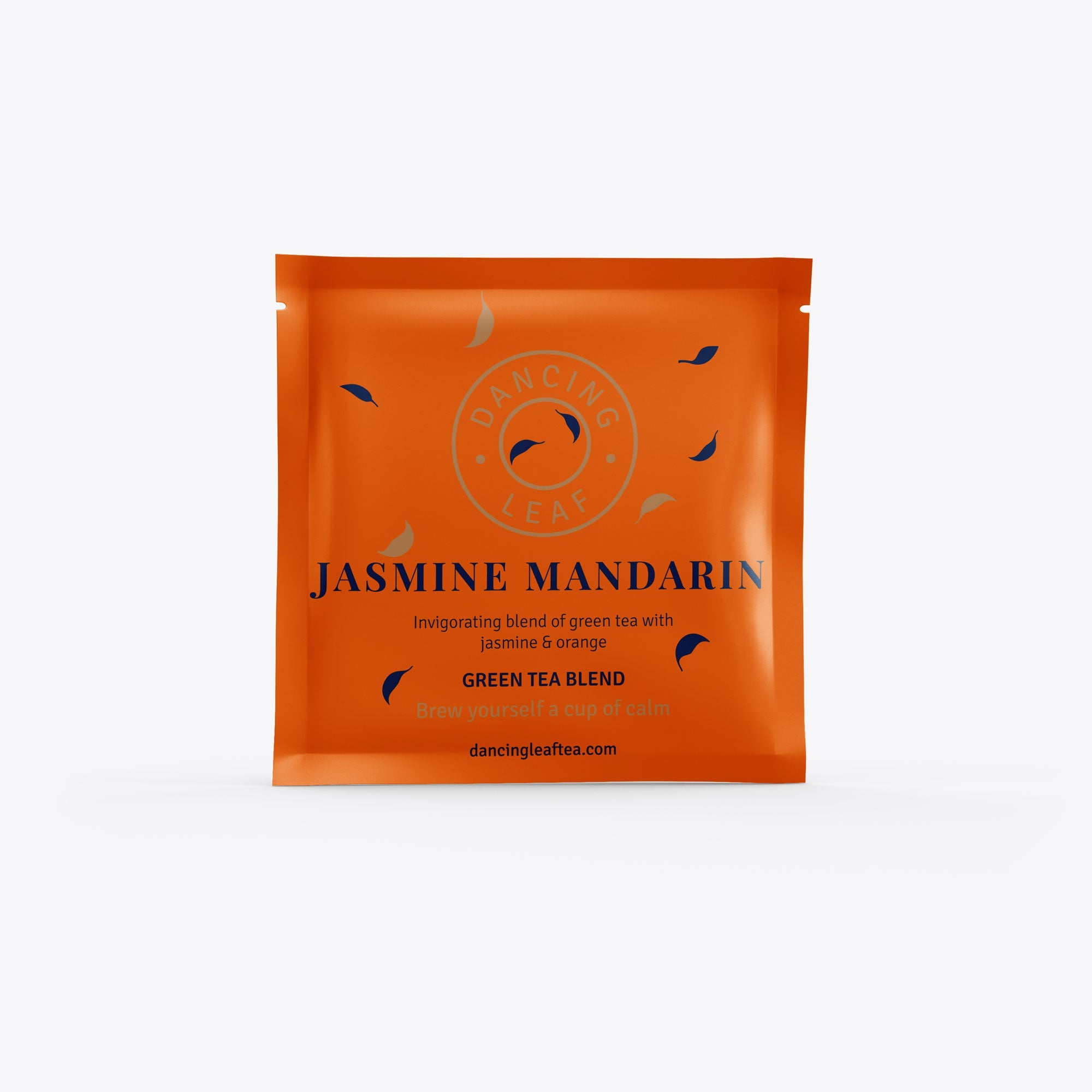 Jasmine Mandarin Green Tea Bags - Citrus & Floral Antioxidant Blend (20 Count)-Dancing Leaf