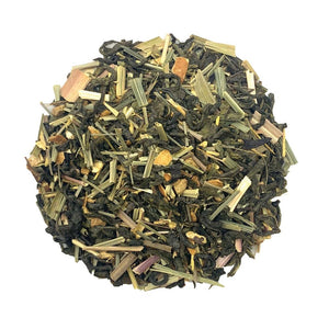 Lemongrass Allure Herbal Infusion - Citrus Ginger Wellness-Dancing Leaf