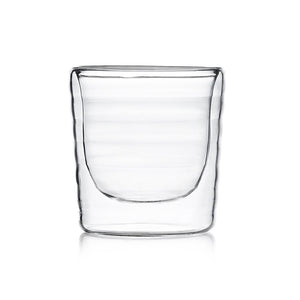 Linea Double Wall Cup (150ml) Set of 6-Dancing Leaf