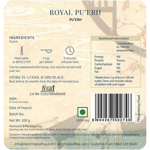 Royal Puerh - Dancing Leaf