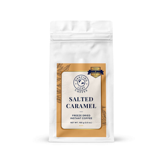 Salted Caramel - Freeze Dried Instant Coffee (100g)-Dancing Leaf