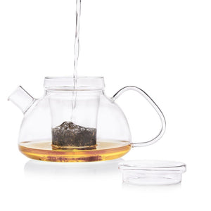 Vivo Teapot with Infuser (1000ml)-Dancing Leaf