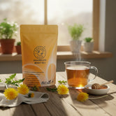 Dandelion Root Tea - Liver Detox & Wellness Blend - 100g - Dancing Leaf
