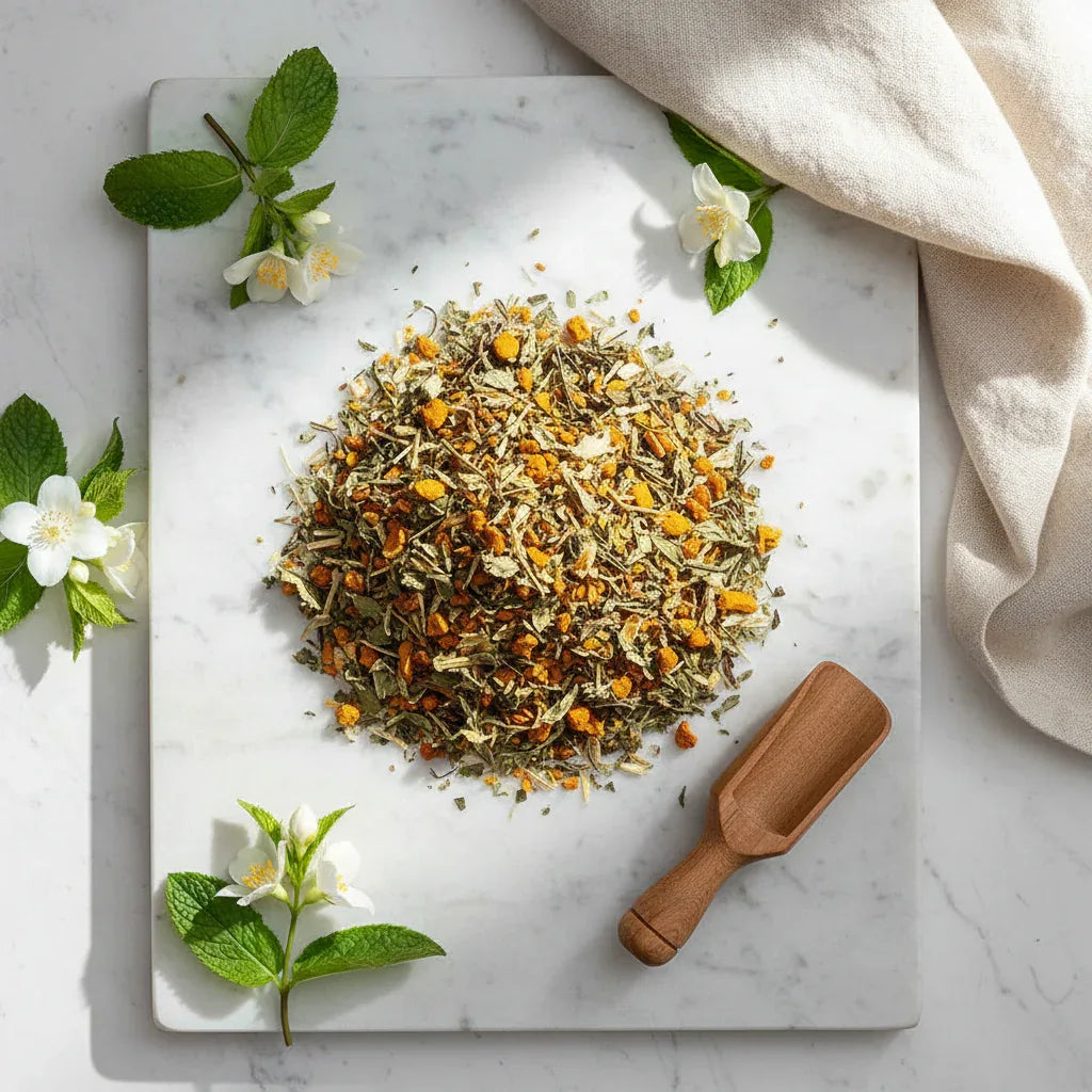 Detox Green Tea Blend - Cleansing Wellness Infusion - Dancing Leaf