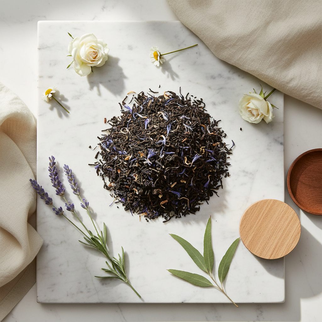 Earl Grey Black Tea - Classic Bergamot Elegance-Dancing Leaf