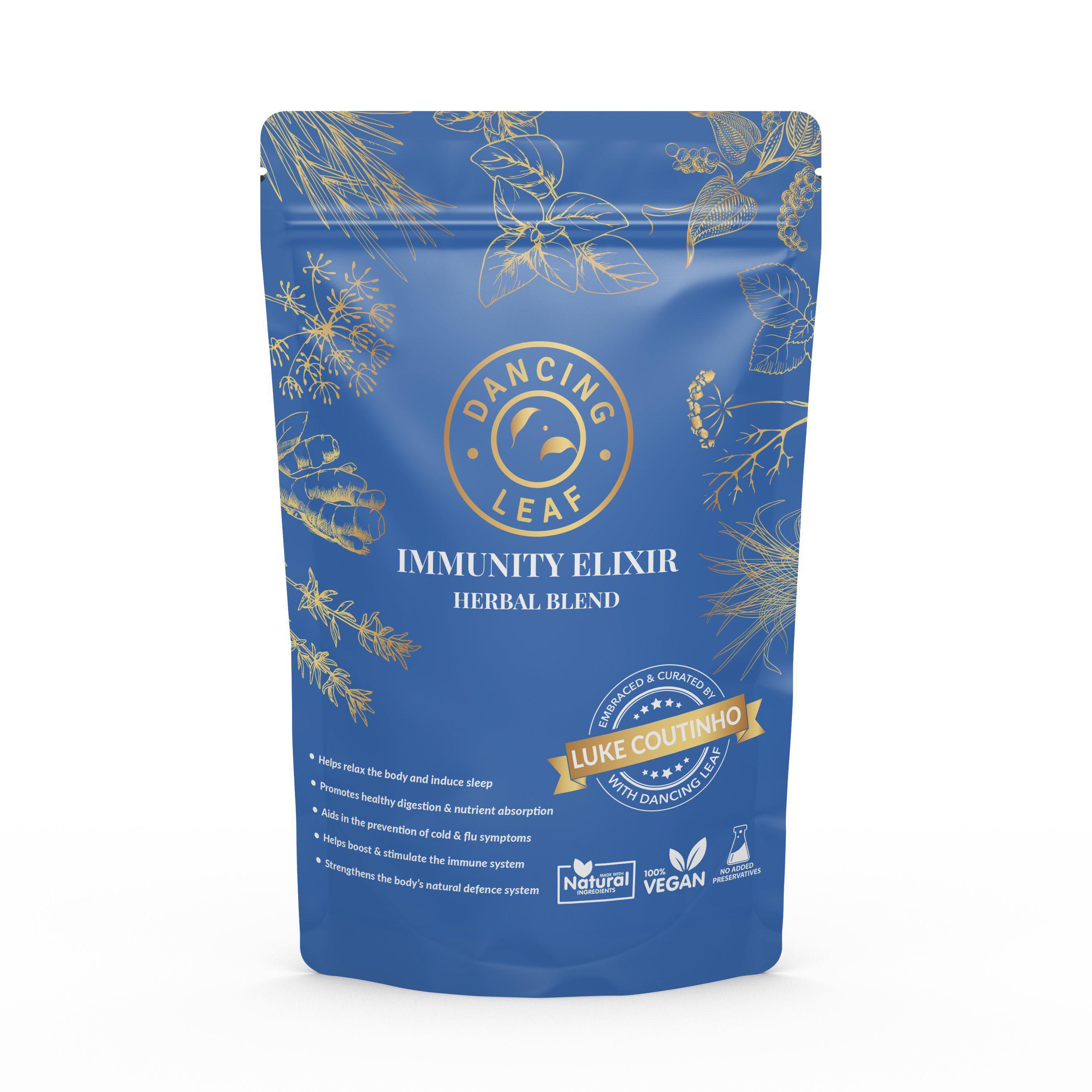 Dancing Leaf Evening Immunity Elixir - Herbal Immunity Booster (Loose Tea)