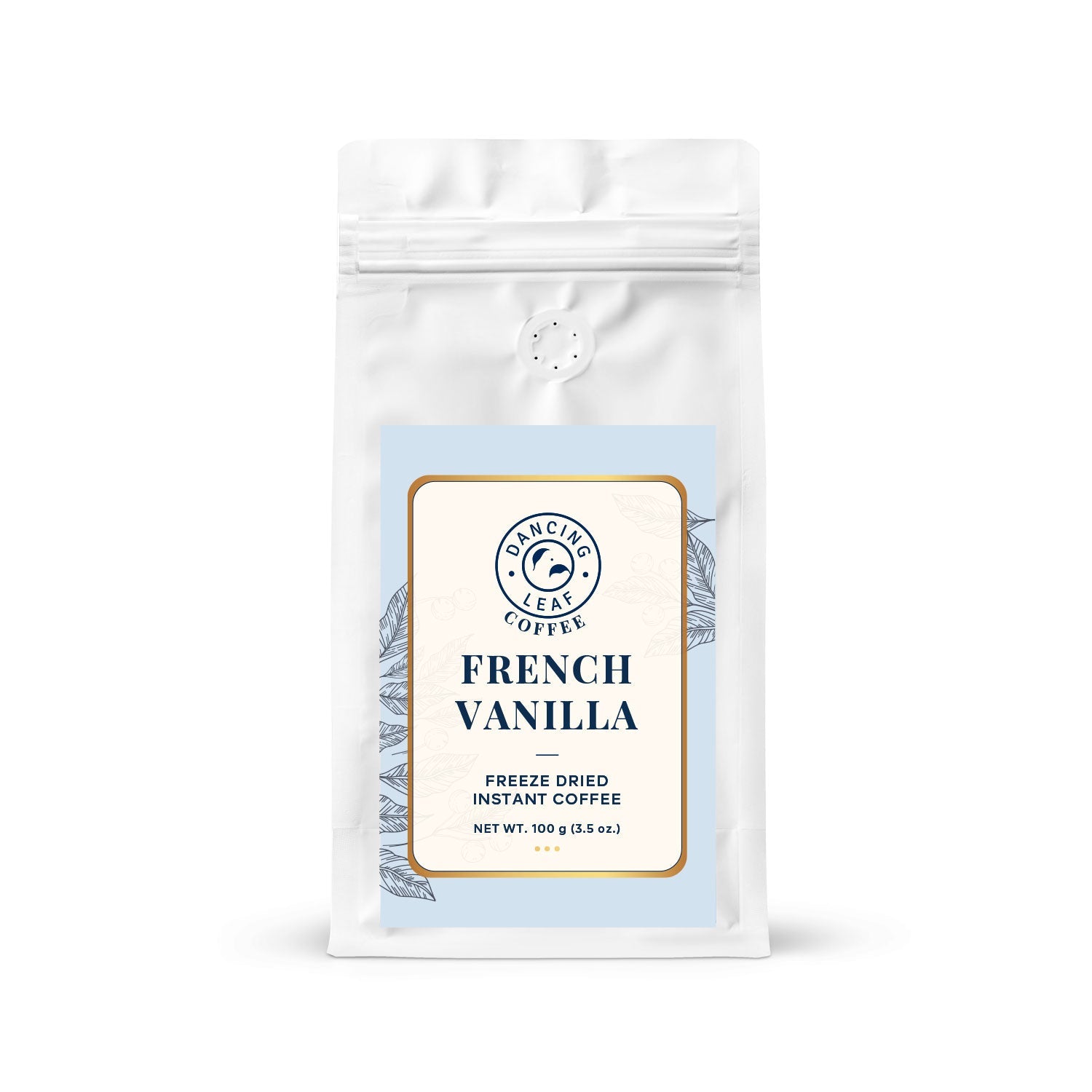 French Vanilla Freeze Dried Instant Coffee - 100g-Dancing Leaf