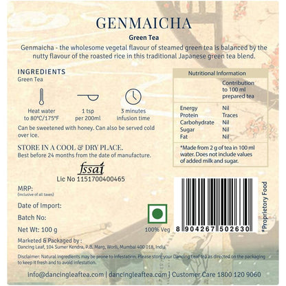 Genmaicha-Dancing Leaf