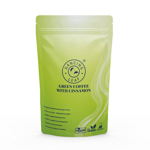 Green Coffee with Cinnamon - 200 gms (20 Cups)-Dancing Leaf