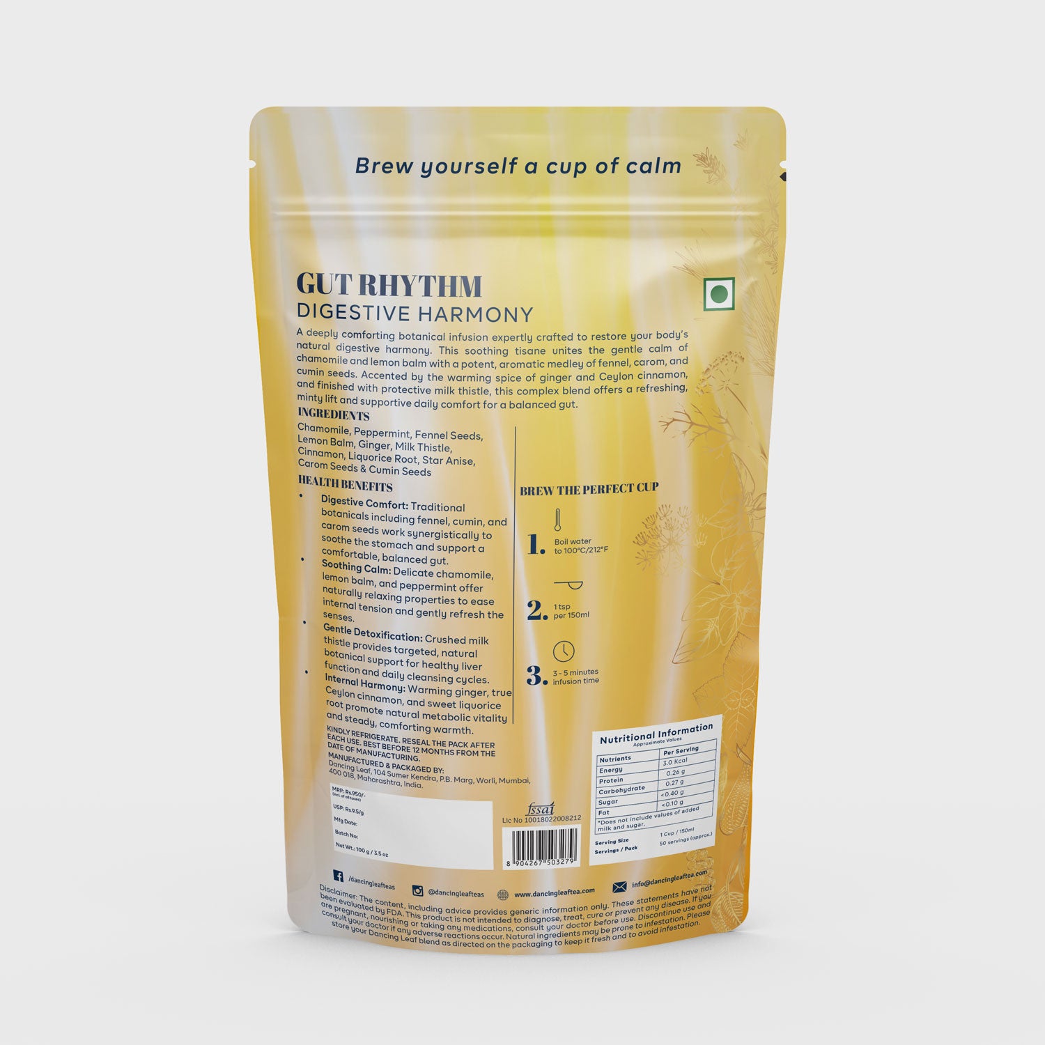Gut Rhythm — Digestive Wellness Tea Blend