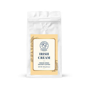 Irish Cream Freeze Dried Instant Coffee - 100g - Dancing Leaf