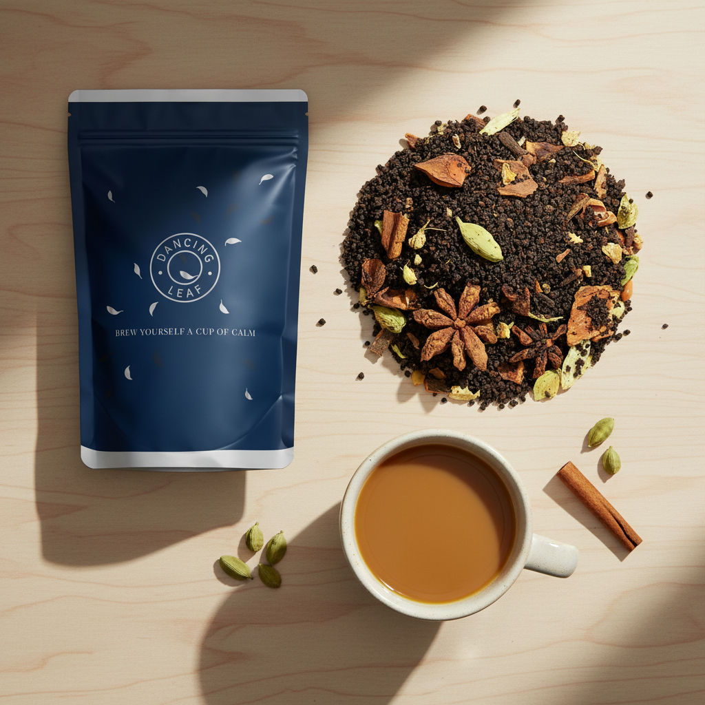 Kadak Masala Chai - Traditional Indian Spiced Black Tea-Dancing Leaf